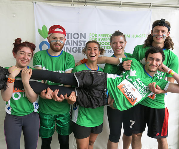 Action Against Hunger tough mudder team