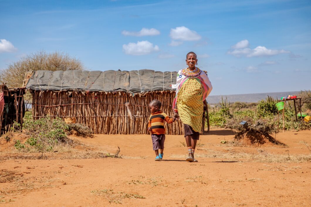 A mother and her child in Isiolo.