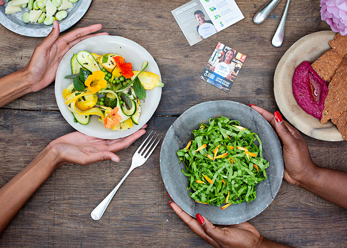 Love food give food dishes