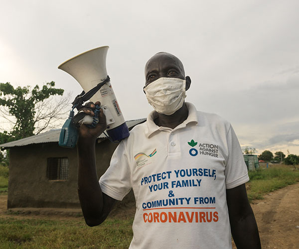 Tondrua is an Action Against Hunger volunteer in South Sudan.