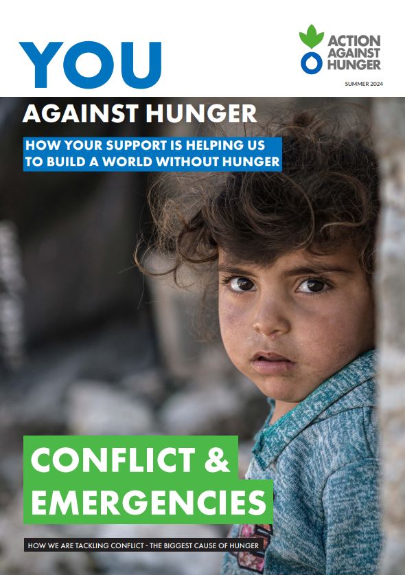 You Against Hunger magazine cover Summer 2024